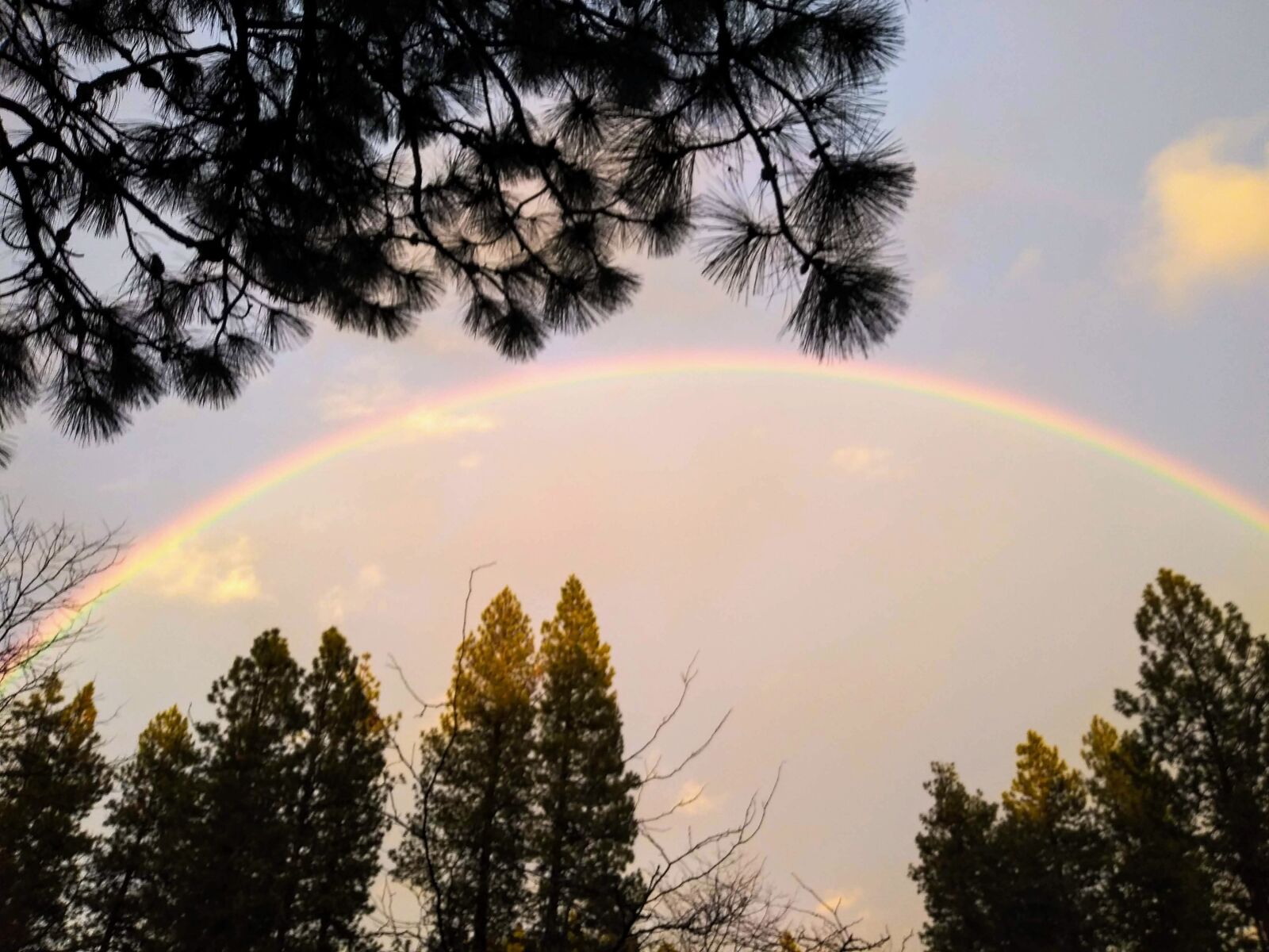 LG K8(2018) sample photo. Rainbow, sky, nature photography