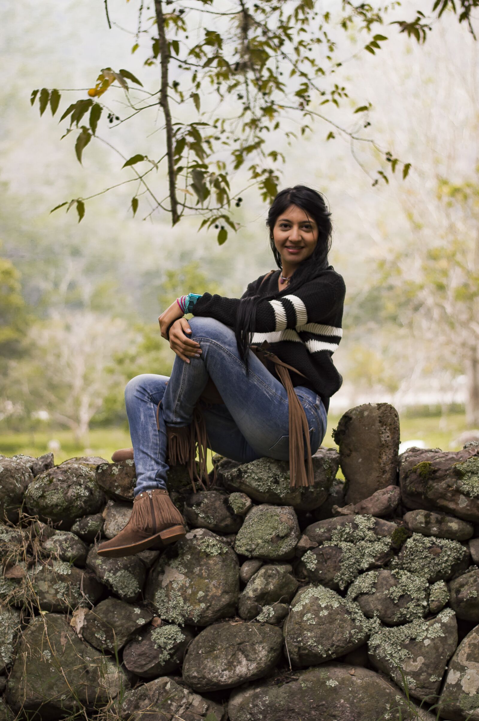 Nikon D3200 sample photo. Women, nature, landscape photography