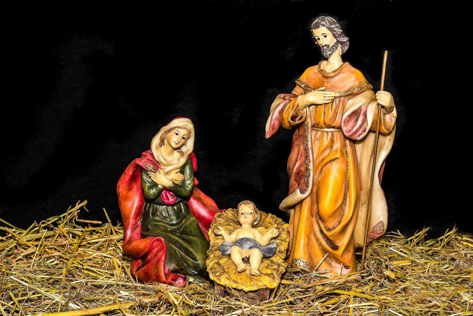 Canon EOS 650D (EOS Rebel T4i / EOS Kiss X6i) sample photo. Christmas crib figures, jesus photography
