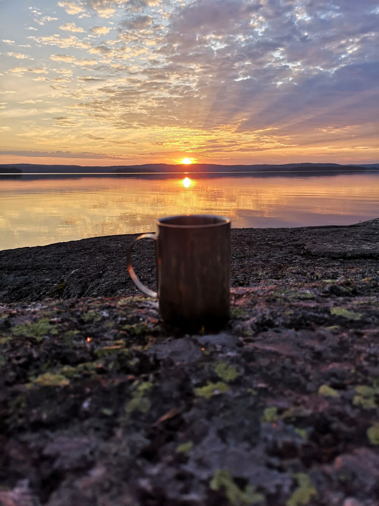 HUAWEI CLT-L29 sample photo. Coffee, sunset, cup photography