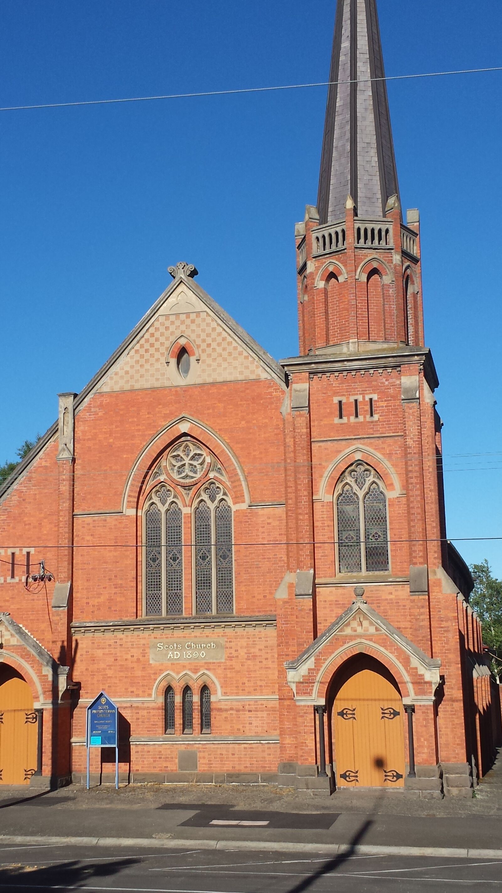 Samsung Galaxy S4 sample photo. Ballarat, church, scots photography