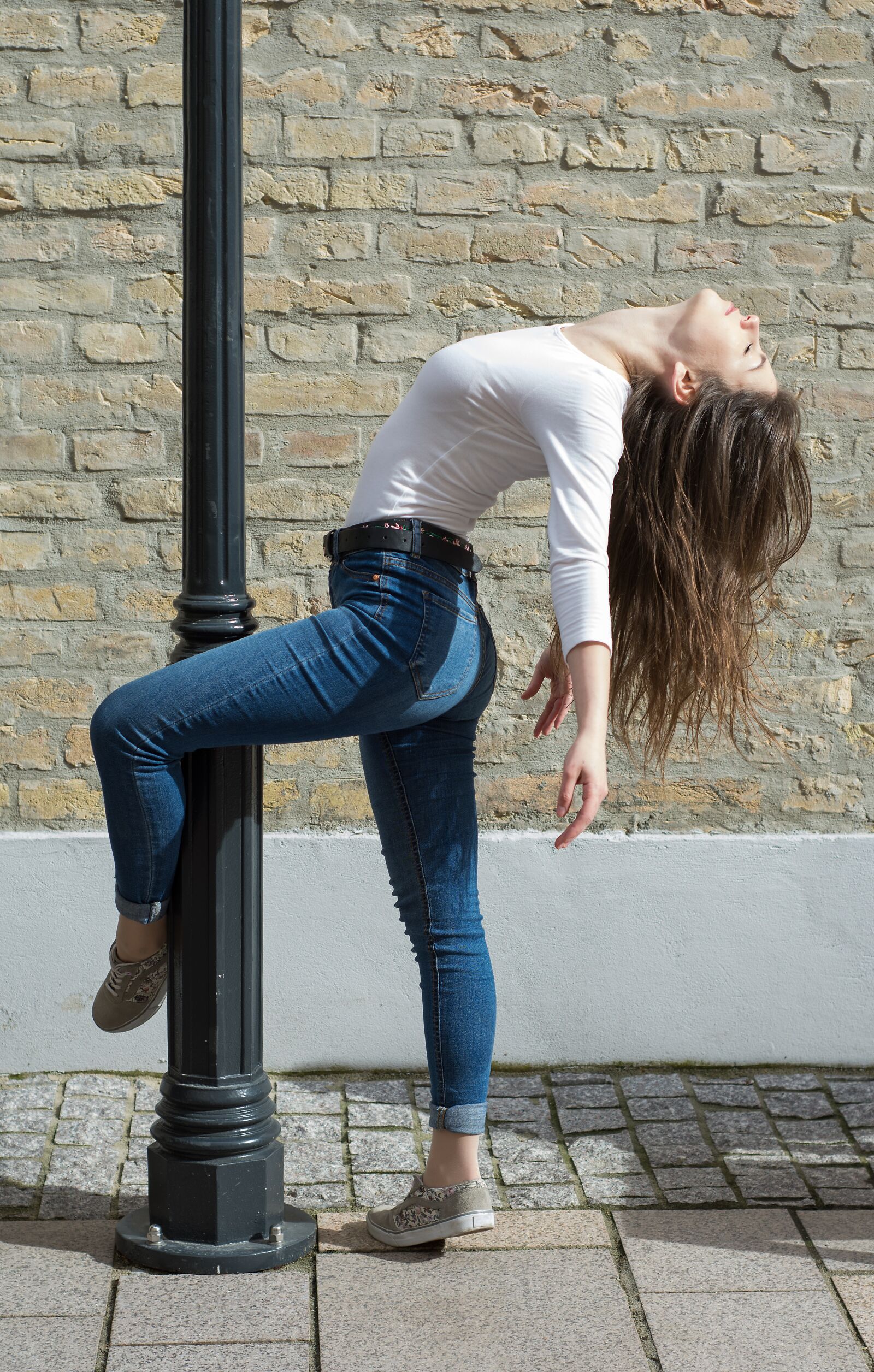 Nikon D7200 sample photo. Girl, keeping, pose photography