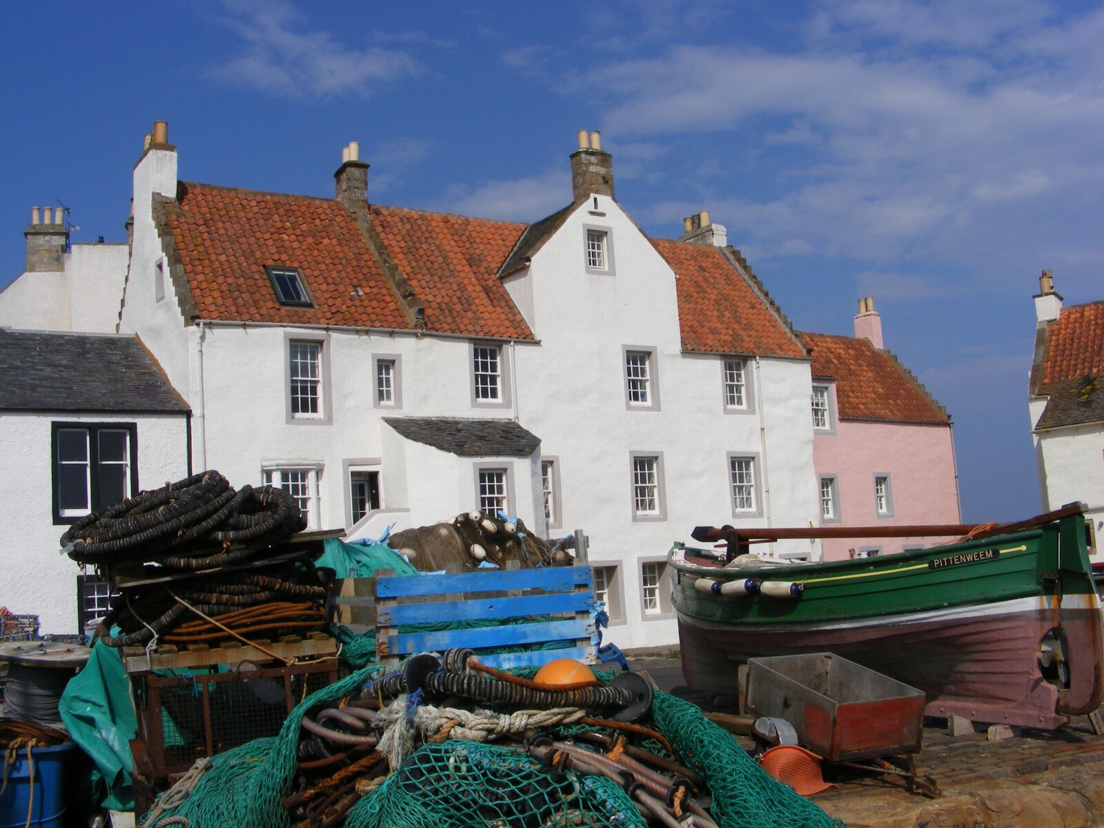 Fujifilm FinePix S5700 S700 sample photo. Pittenweem, fife, scotland photography