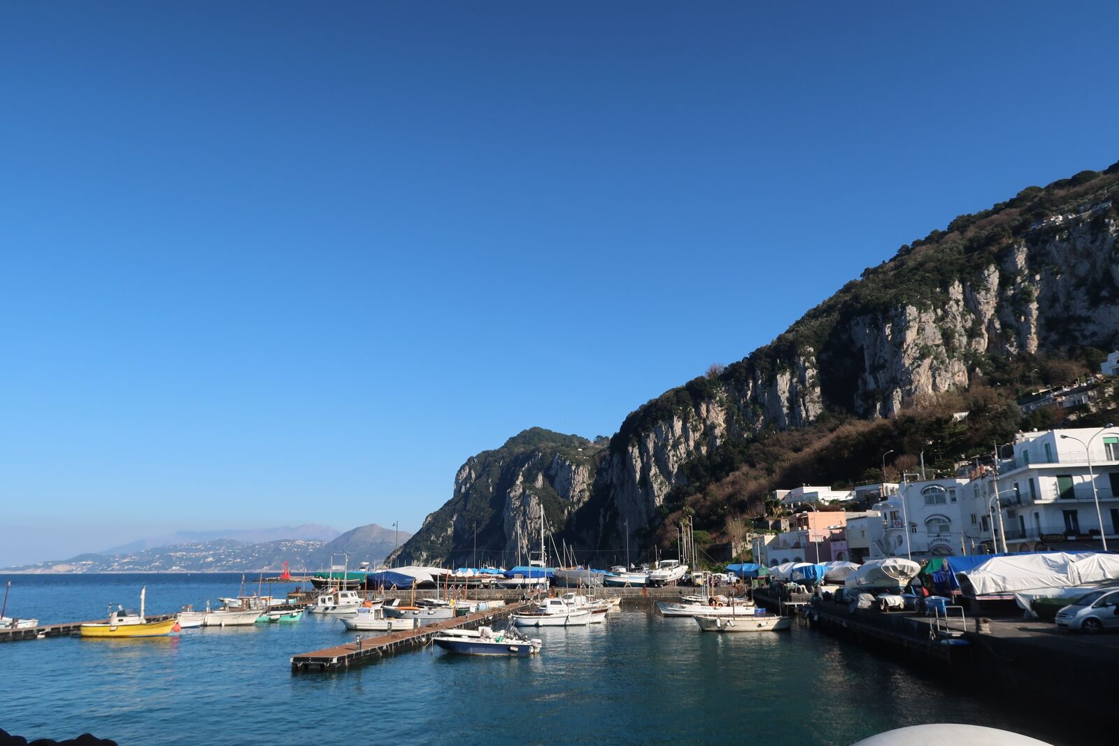 Canon PowerShot G7 X Mark II sample photo. Capri, italy, boats photography