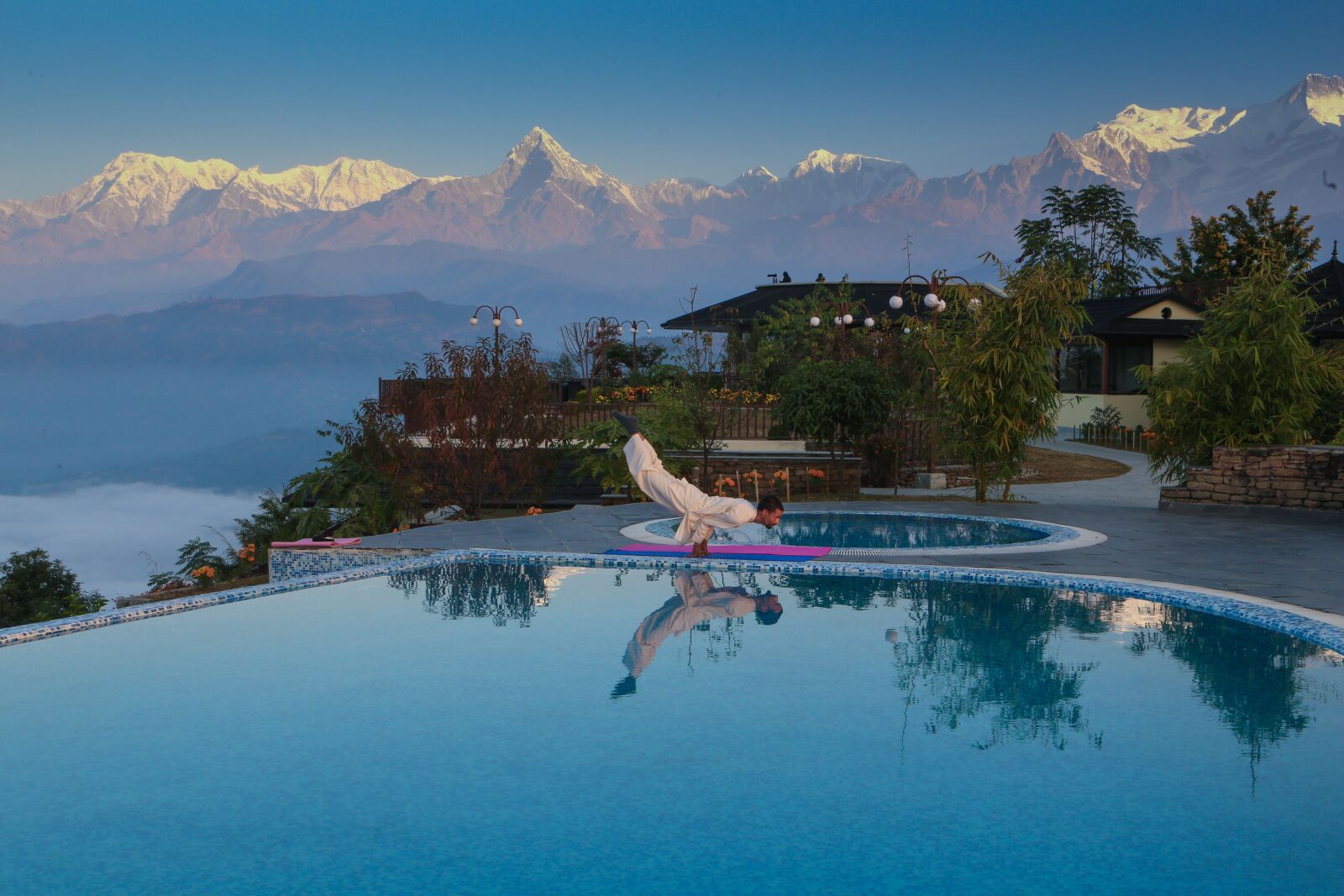 Canon EOS 6D + Canon EF 24-105mm F4L IS USM sample photo. Mountain, fishtail, nepal photography
