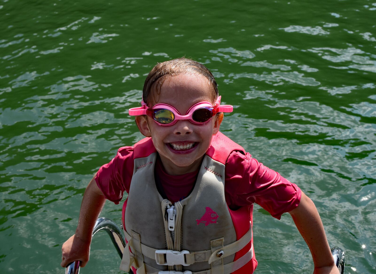 Nikon D3300 sample photo. Swimming fun, girl, child photography
