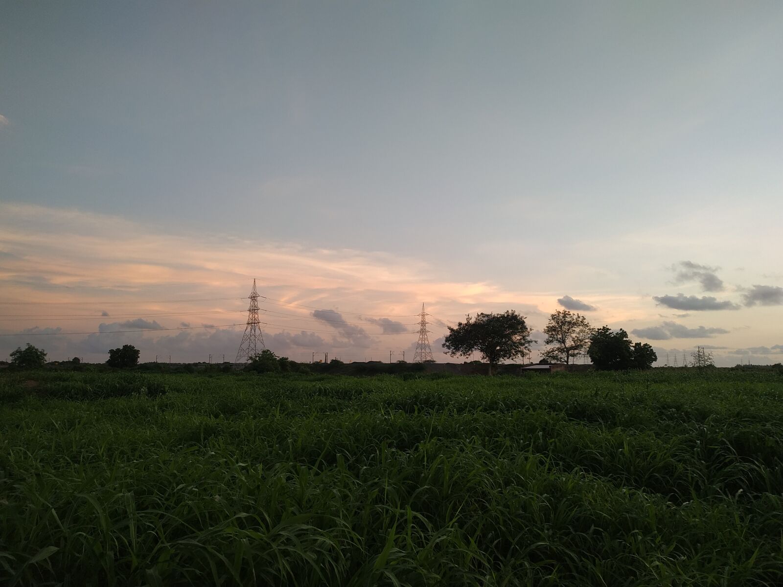 Xiaomi Redmi Note 6 Pro sample photo. Towers, green, peace photography