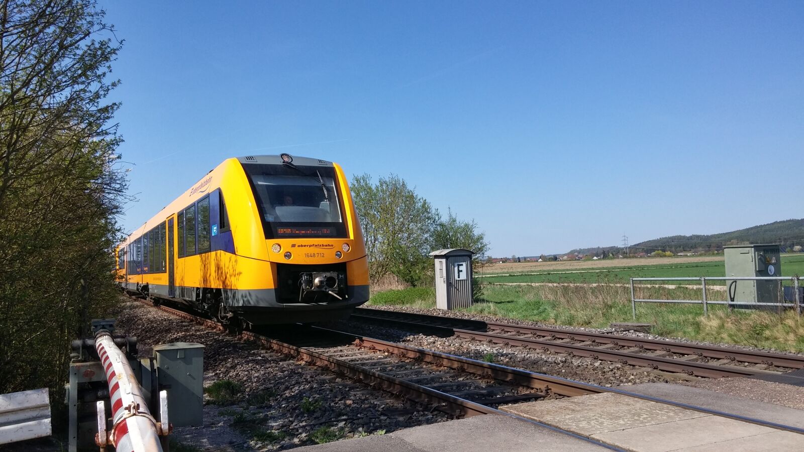 LG D855 sample photo. Railway line, train, railway photography