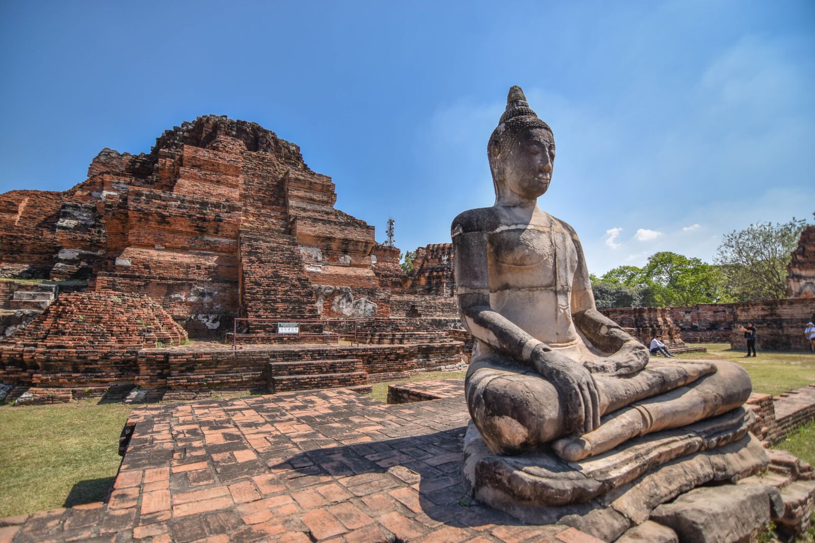 Nikon D5500 sample photo. Ayutthaya, ancient, measure photography