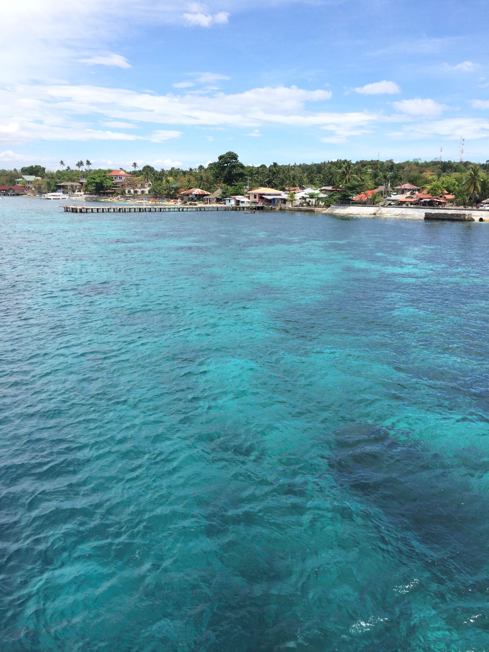 iPhone 5s back camera 4.15mm f/2.2 sample photo. Philippines, cebu, ormoc pier photography