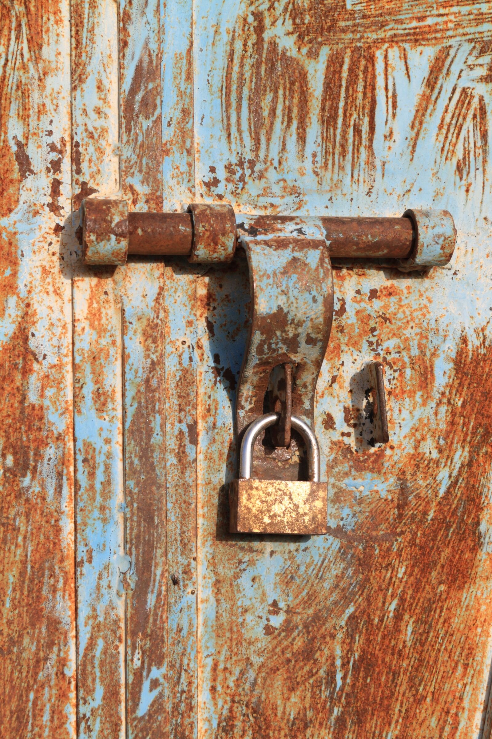 Canon EOS 1000D (EOS Digital Rebel XS / EOS Kiss F) sample photo. Steel, door, rusty photography