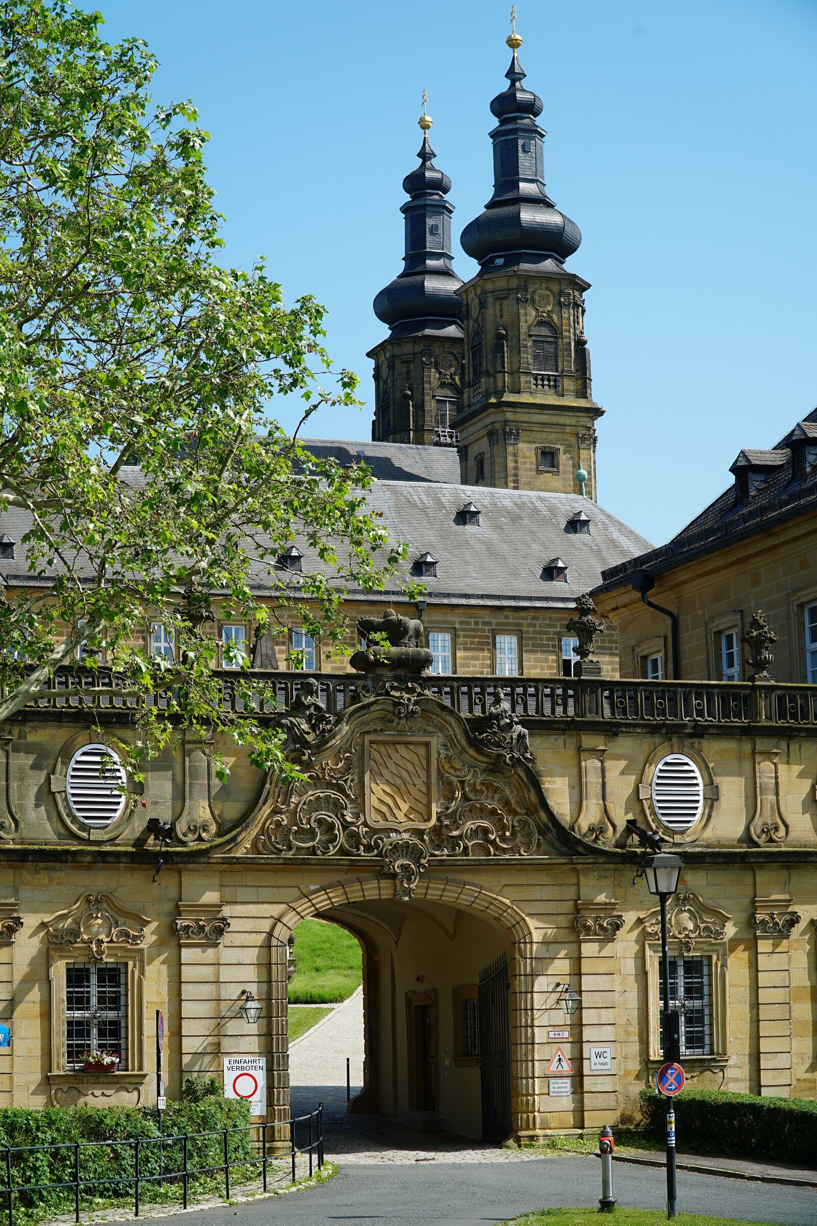 Sony a6300 + Sony E PZ 18-105mm F4 G OSS sample photo. Banz abbey, bad staffelstein photography