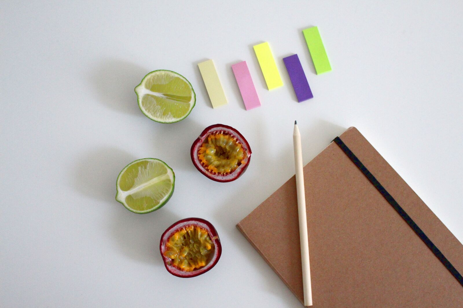 Canon EOS 700D (EOS Rebel T5i / EOS Kiss X7i) sample photo. Notebook, write, fruit photography