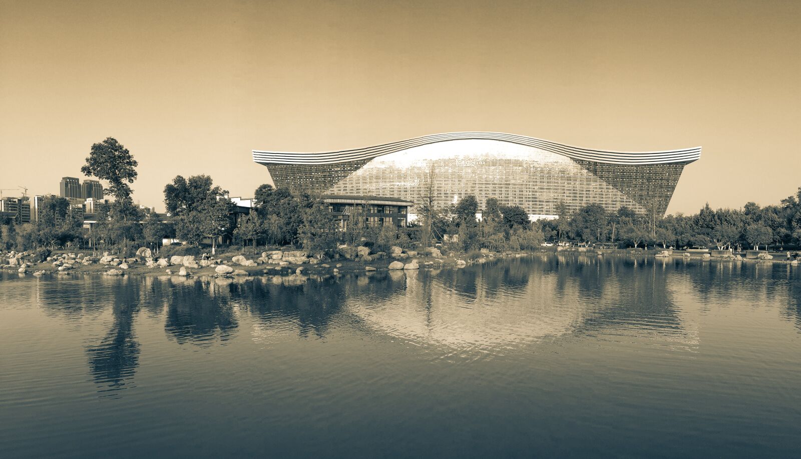 Apple iPhone 6 sample photo. Building, chengdu, global center photography