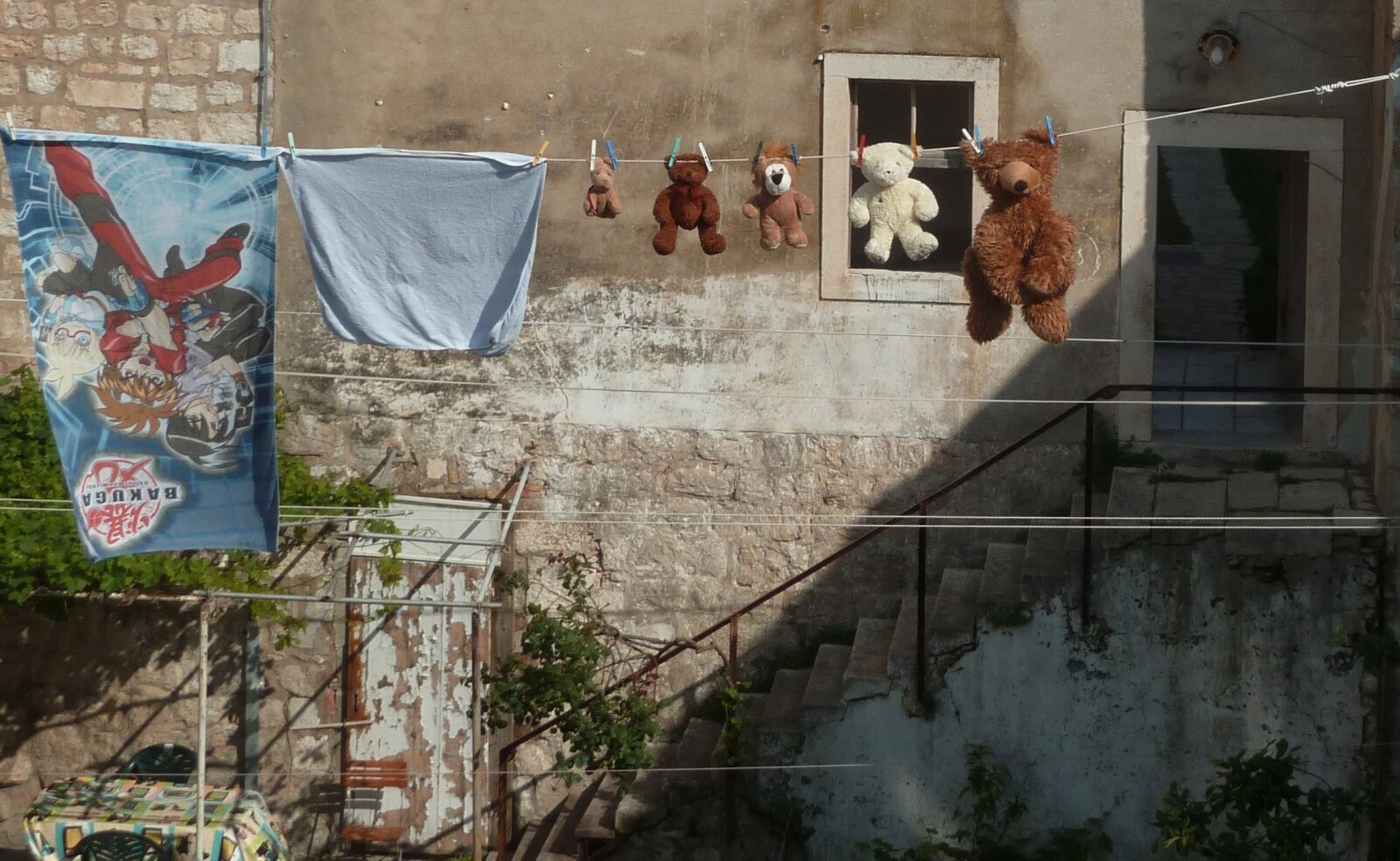 Panasonic Lumix DMC-ZS5 (Lumix DMC-TZ8) sample photo. Plush, doudou, drying photography