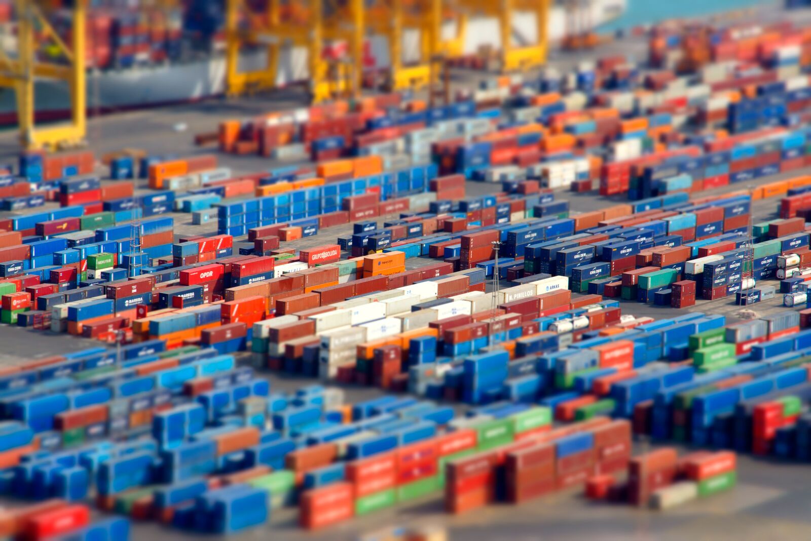 Sony SLT-A77 sample photo. Container, port, barcelona photography