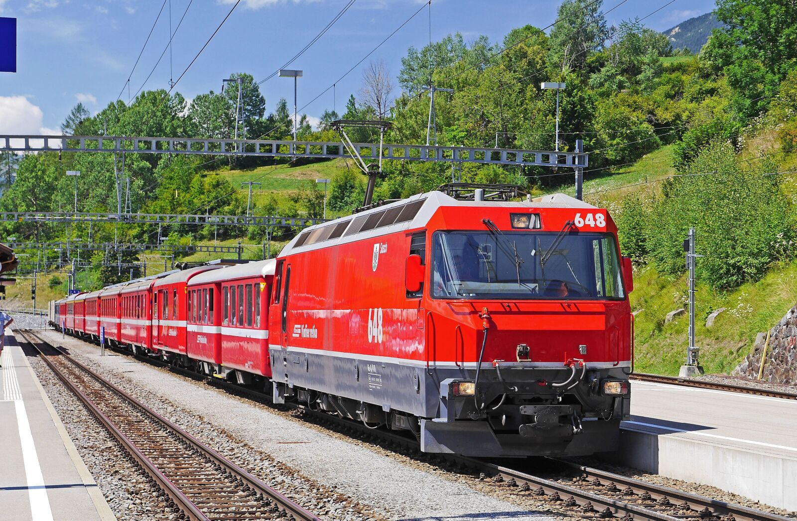 Panasonic Lumix DMC-GH3 sample photo. Switzerland, rhaetian railways, filisur photography