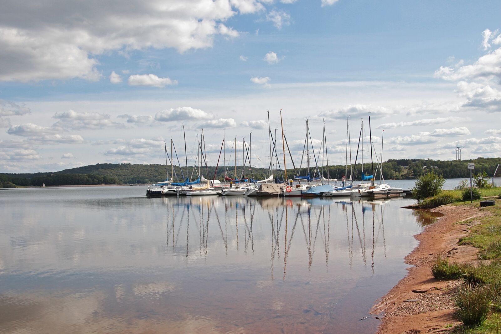 Canon EOS 700D (EOS Rebel T5i / EOS Kiss X7i) sample photo. Lake, bostalsee, water photography