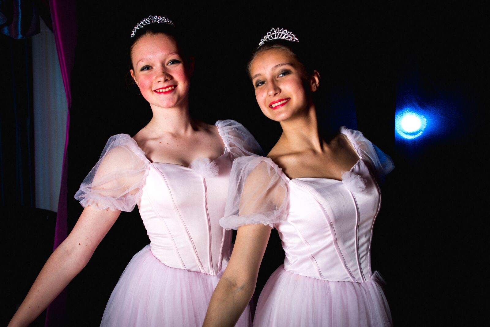 Nikon D750 sample photo. Dancers, girls, pink dress photography