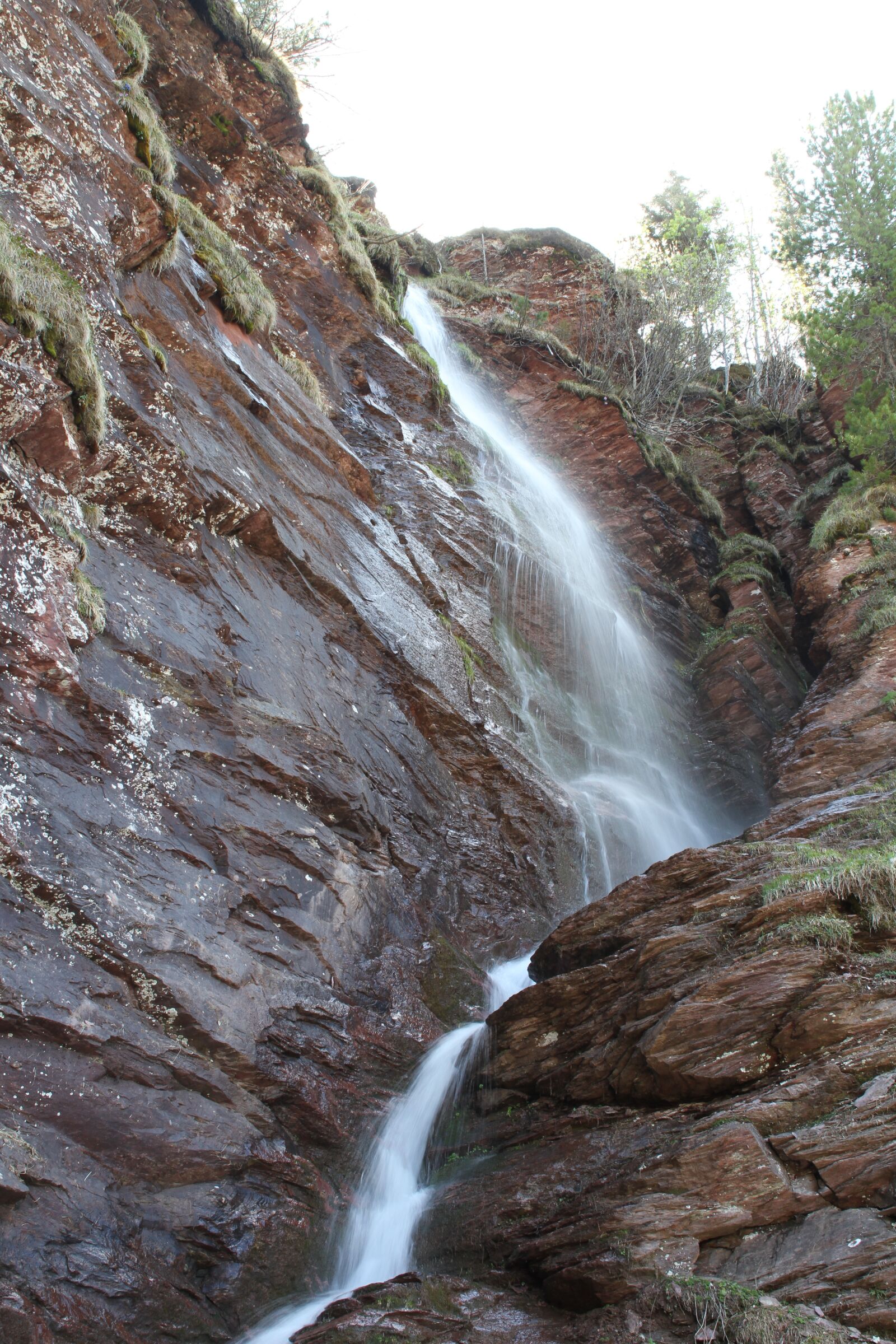 Canon EOS 7D sample photo. Wasserfall, seebenalp, flumserberge photography