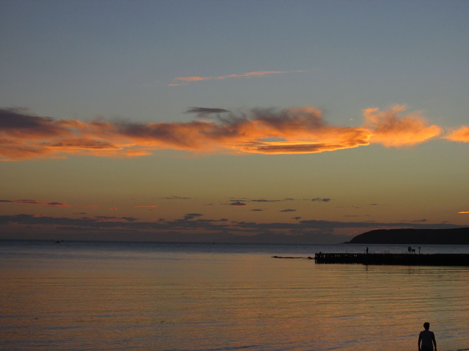 Canon PowerShot SX170 IS sample photo. Sunset, beach, sea photography