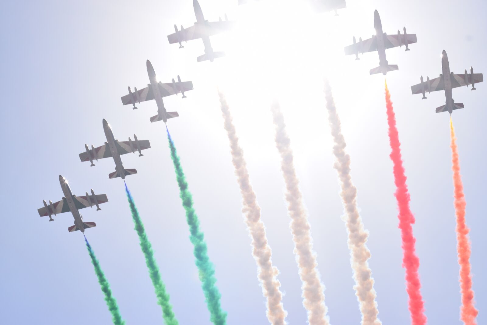 Nikon D5300 sample photo. Military parade, fly, italian photography