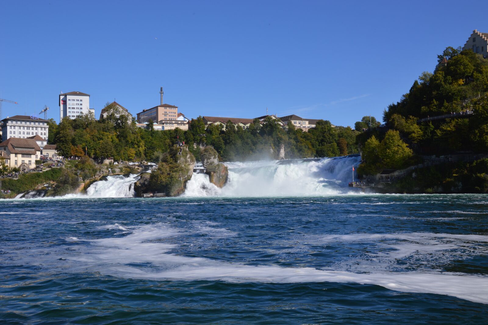 Nikon D3200 sample photo. Rhine falls, water, schaffhausen photography