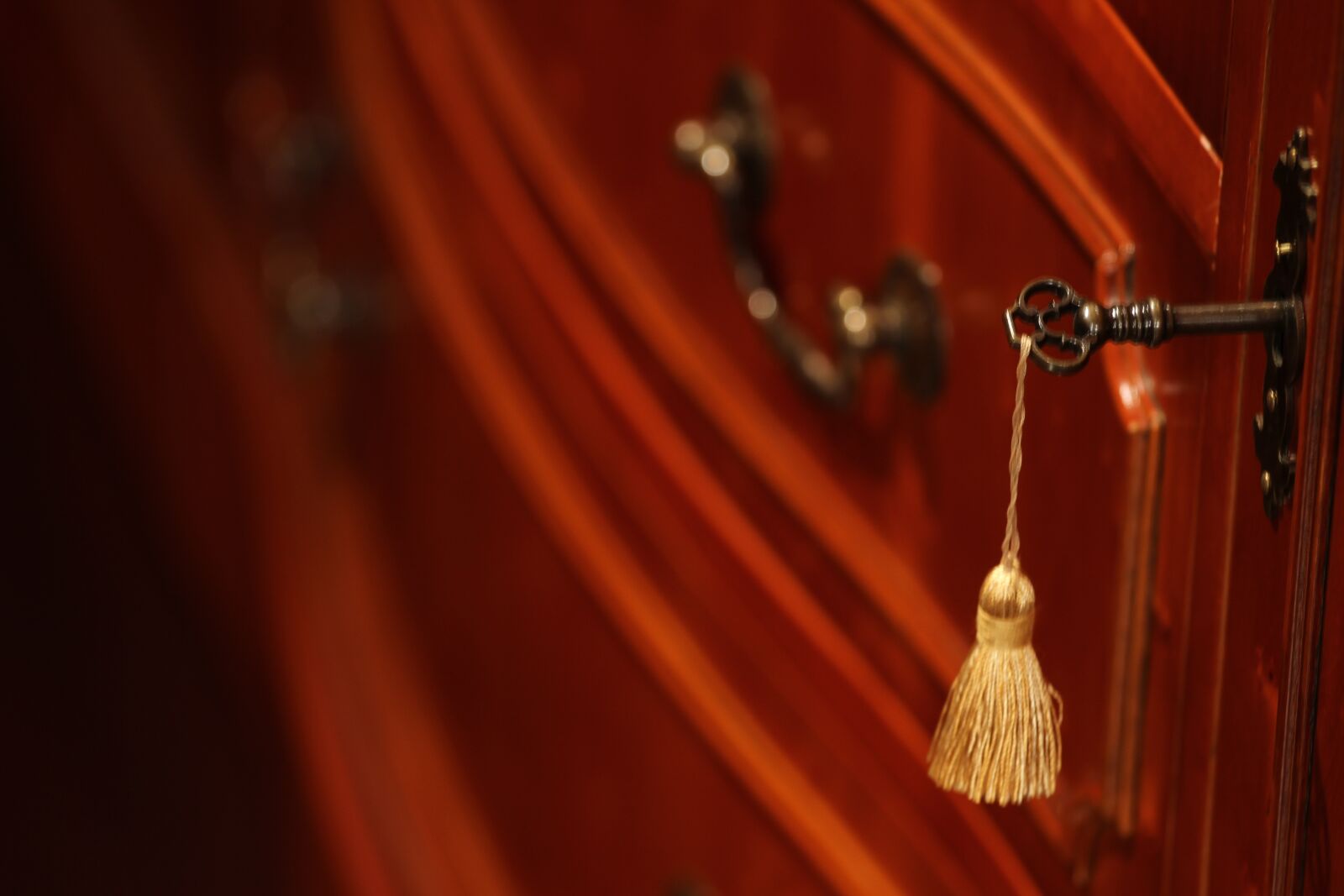 Canon EOS 7D sample photo. Office wood cabinet closeup photography