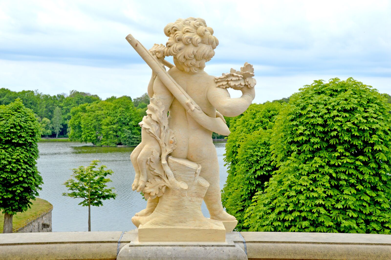Nikon D3200 sample photo. Statue, barock, moritzburg photography