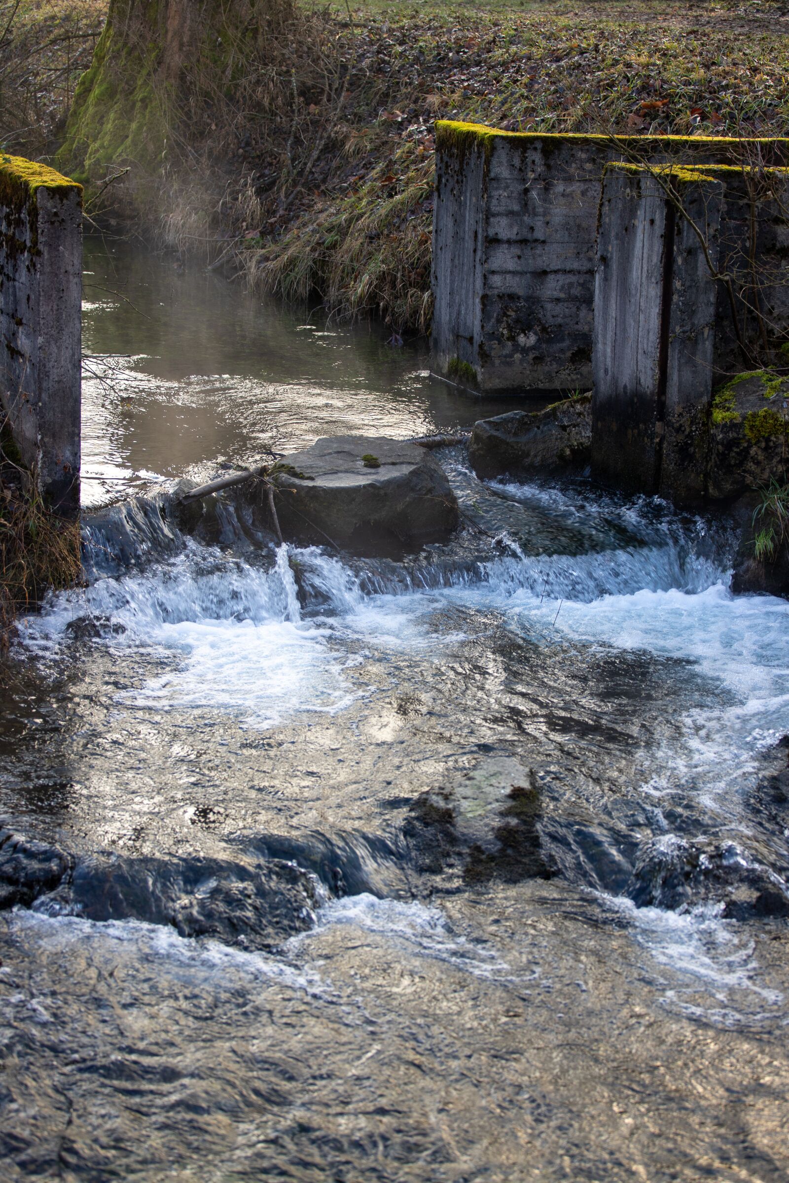 Canon EF 70-200mm F4L USM sample photo. Water, creek, landscape photography
