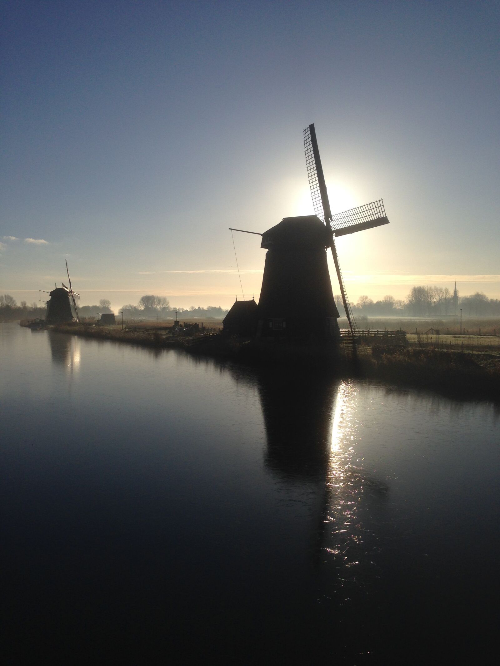 iPhone 5 back camera 4.12mm f/2.4 sample photo. Windmill, alkmaar, holland photography