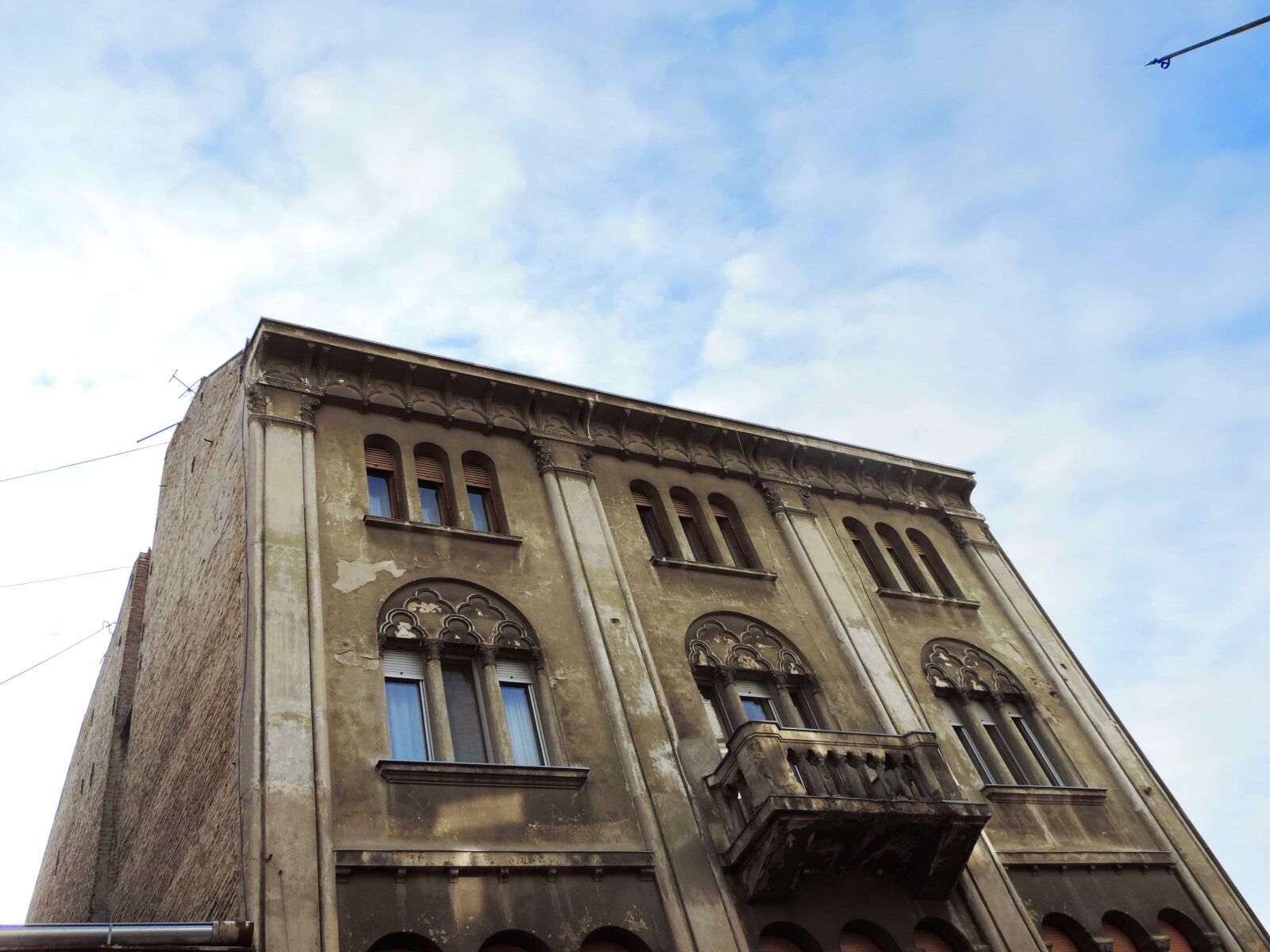 Nikon Coolpix P520 sample photo. Balcony, baroque, blue sky photography