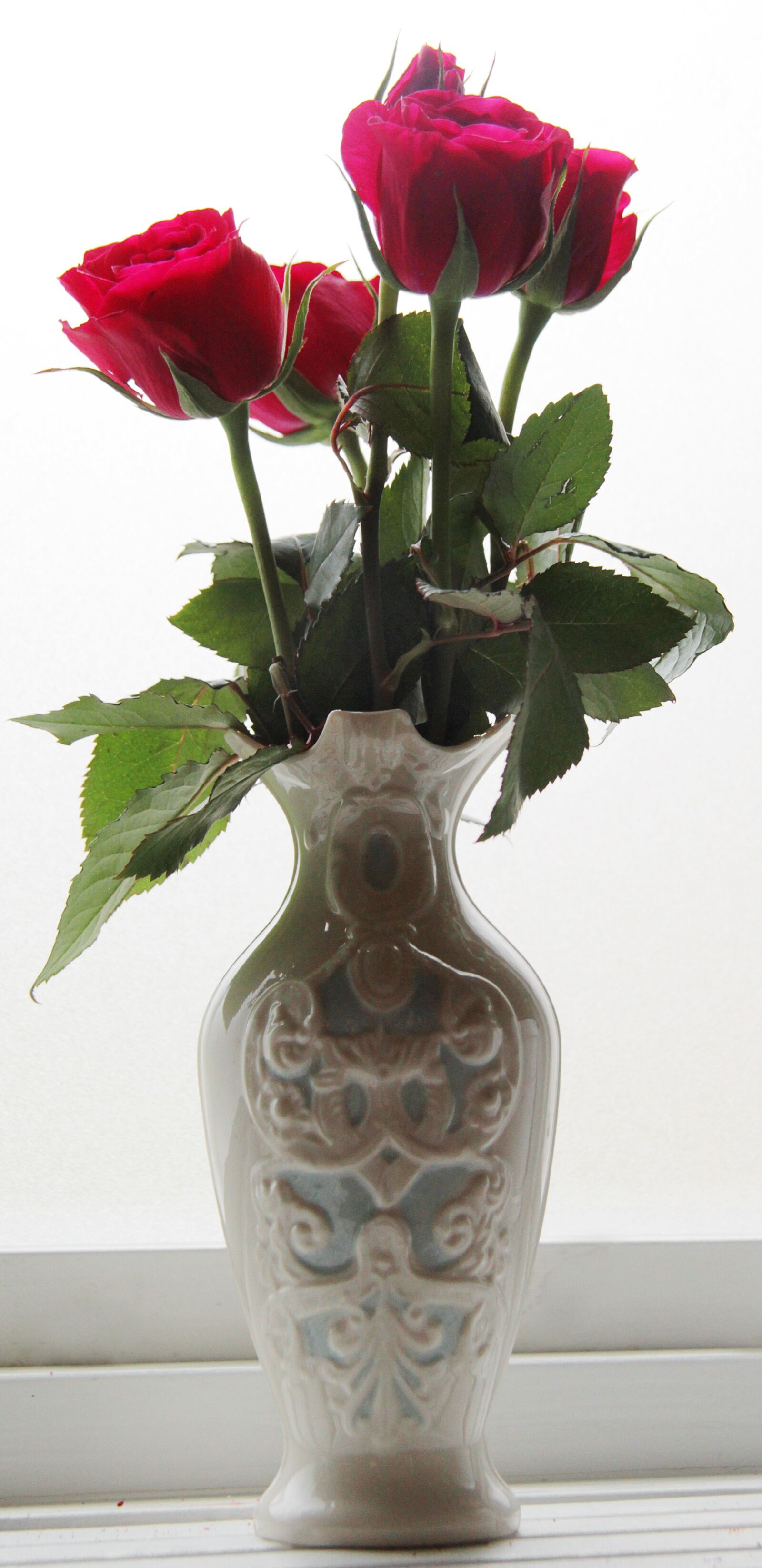 Canon EF-S 17-85mm F4-5.6 IS USM sample photo. Ros, roses, vase photography