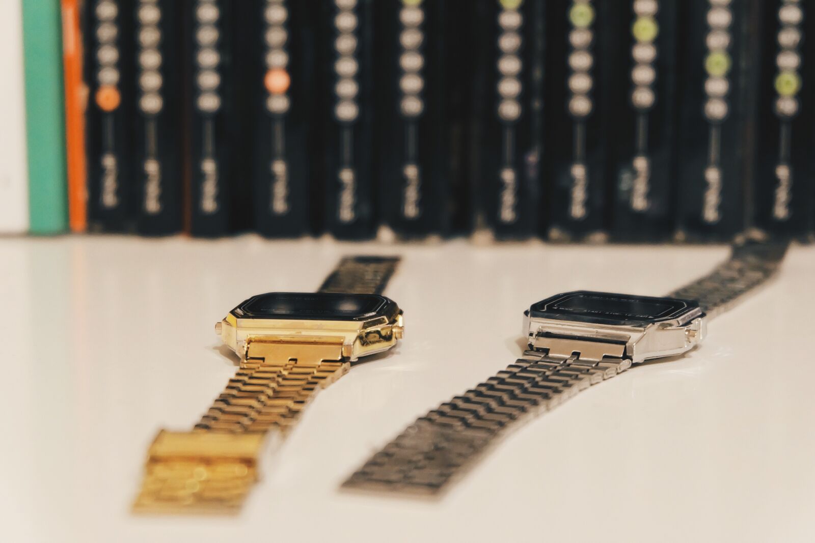 Fujifilm X-A1 sample photo. Watches, gold, silver photography