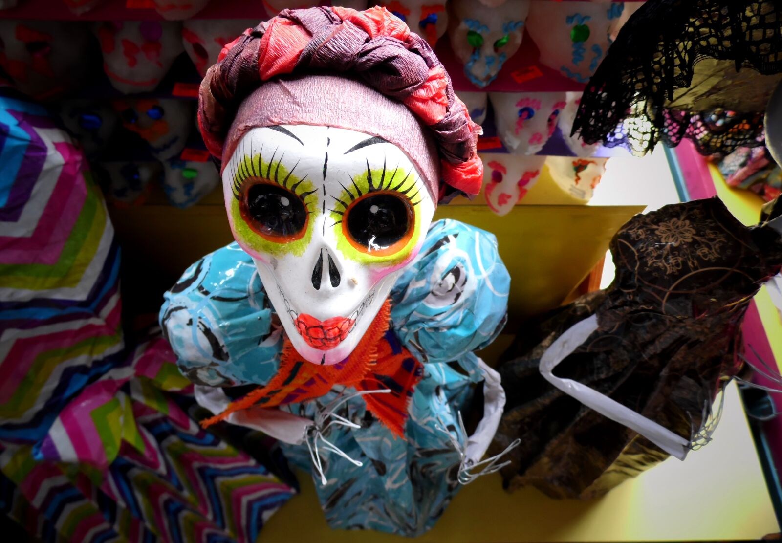 Samsung WB100/  WB101 sample photo. Calavera, catrina, dia, muerte photography