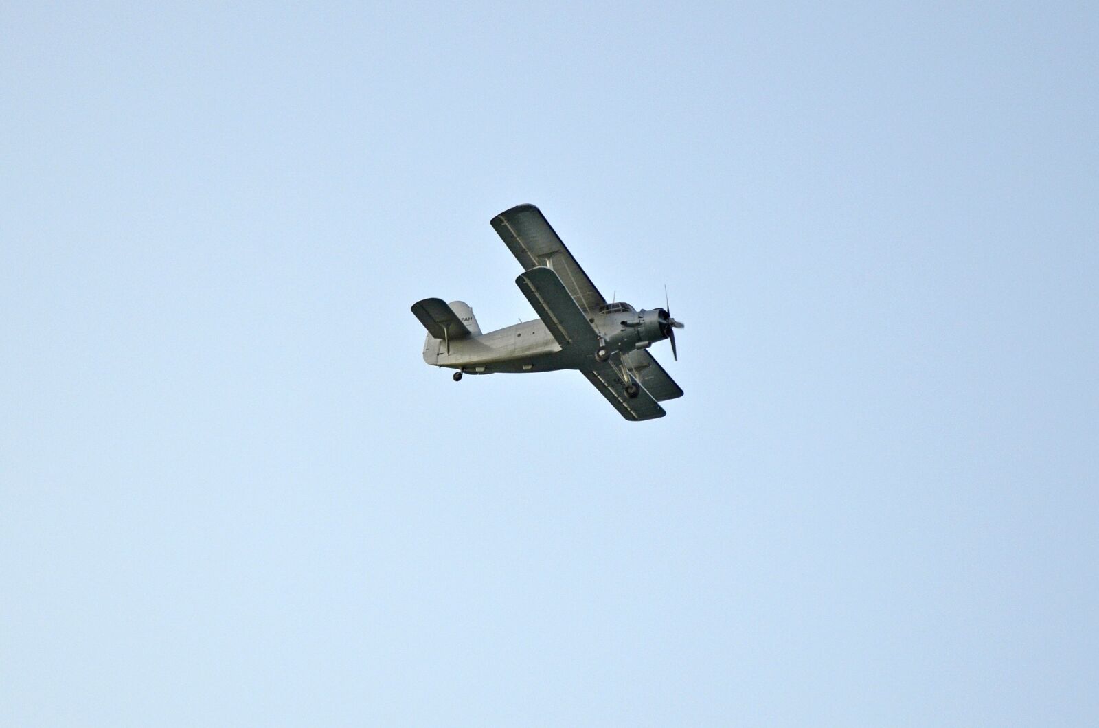 Nikon D5100 sample photo. Aircraft, propeller, double decker photography
