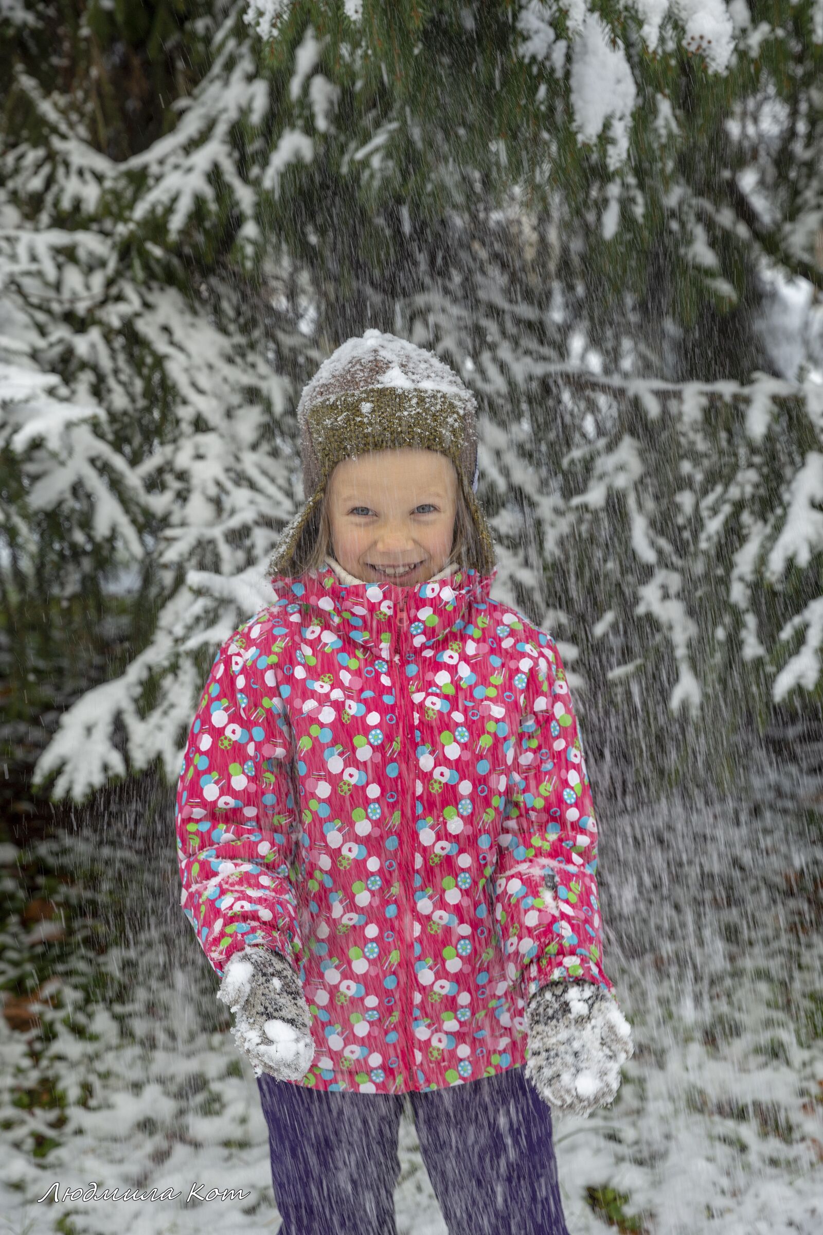 Canon EF 24-70mm F2.8L II USM sample photo. The first snow, snow photography
