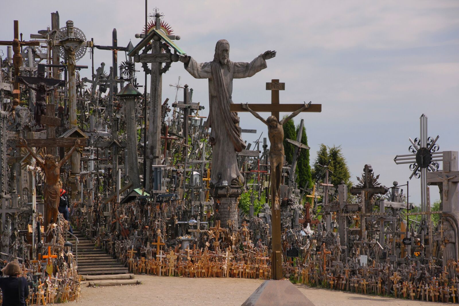 Canon EOS 60D sample photo. Lithuania, mountain of crosses photography