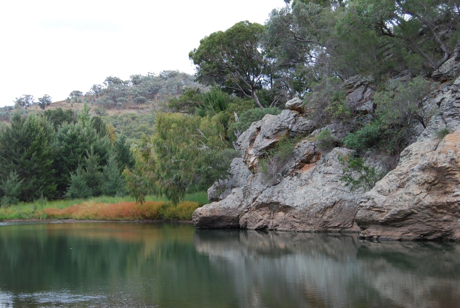 Nikon D40X sample photo. Sofala, waterhole, nsw photography