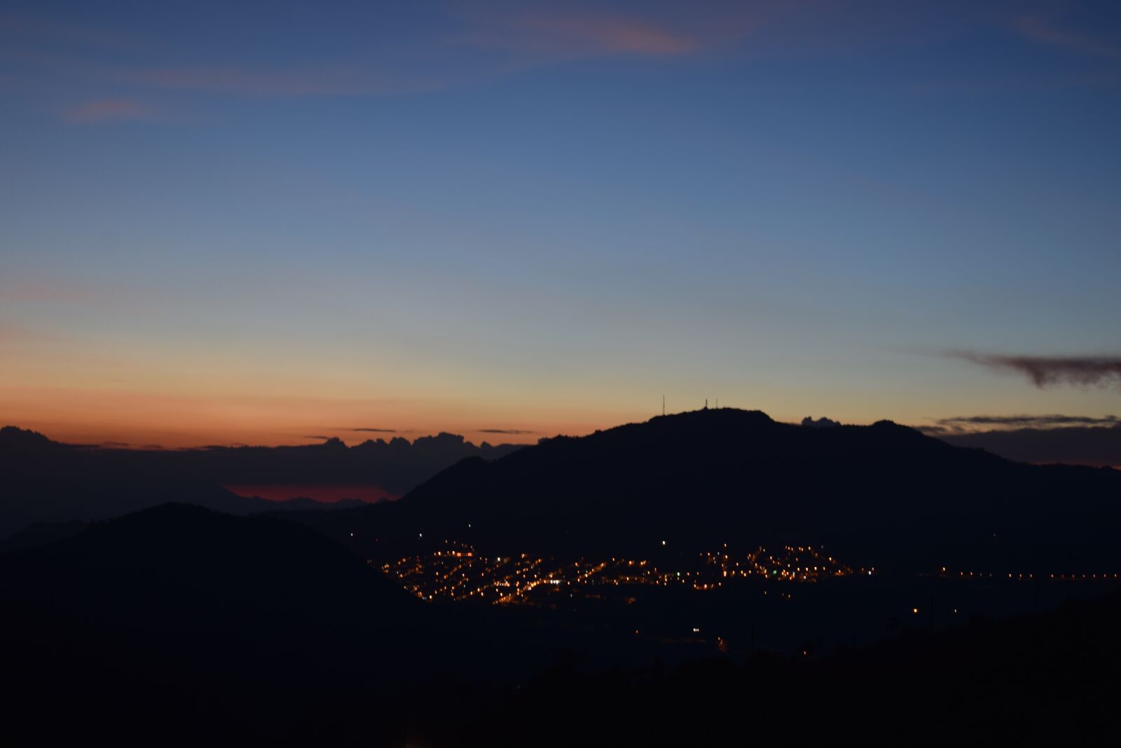 Nikon D3300 sample photo. Sunset, city, landscape photography