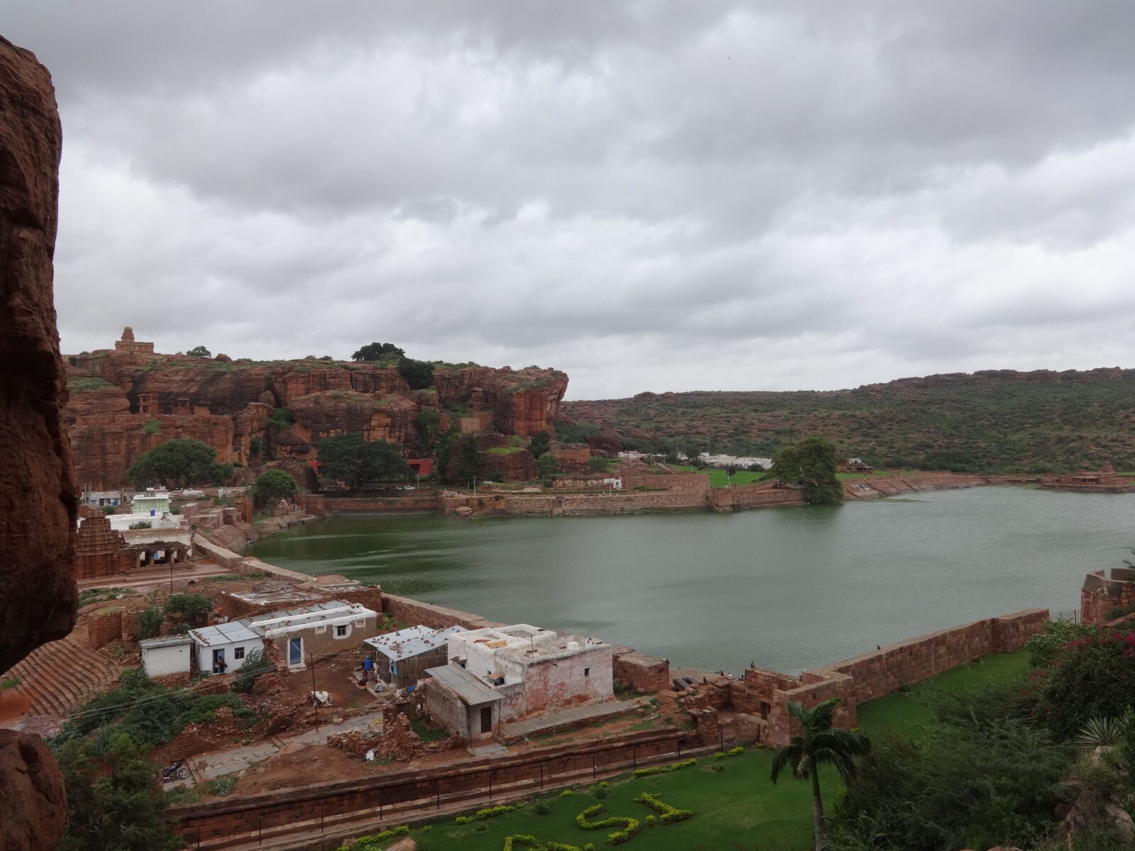 Sony Cyber-shot DSC-WX80 sample photo. Lake, agasthya, badami photography