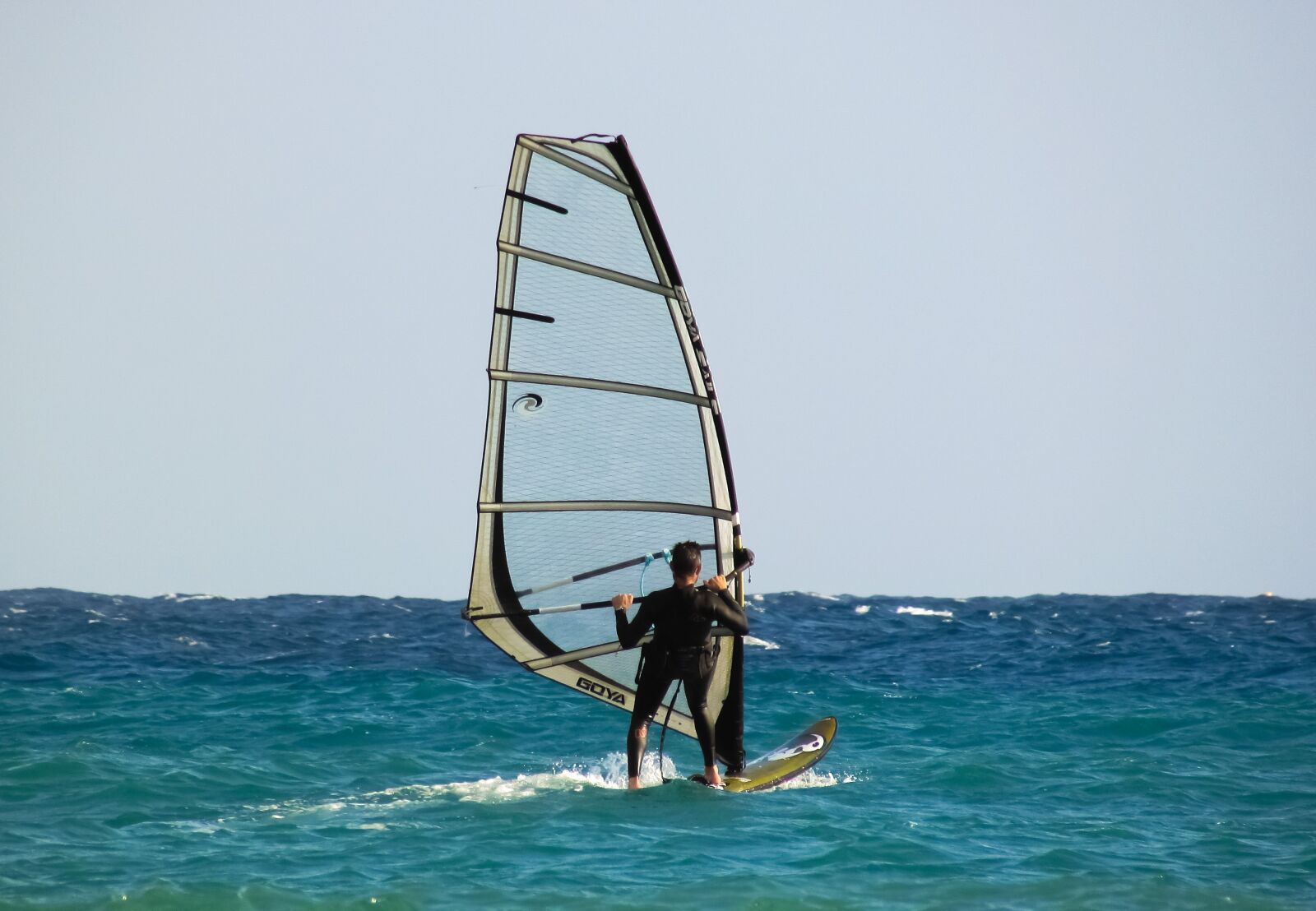 Canon PowerShot SX400 IS sample photo. Windsurfing, sport, surfing photography