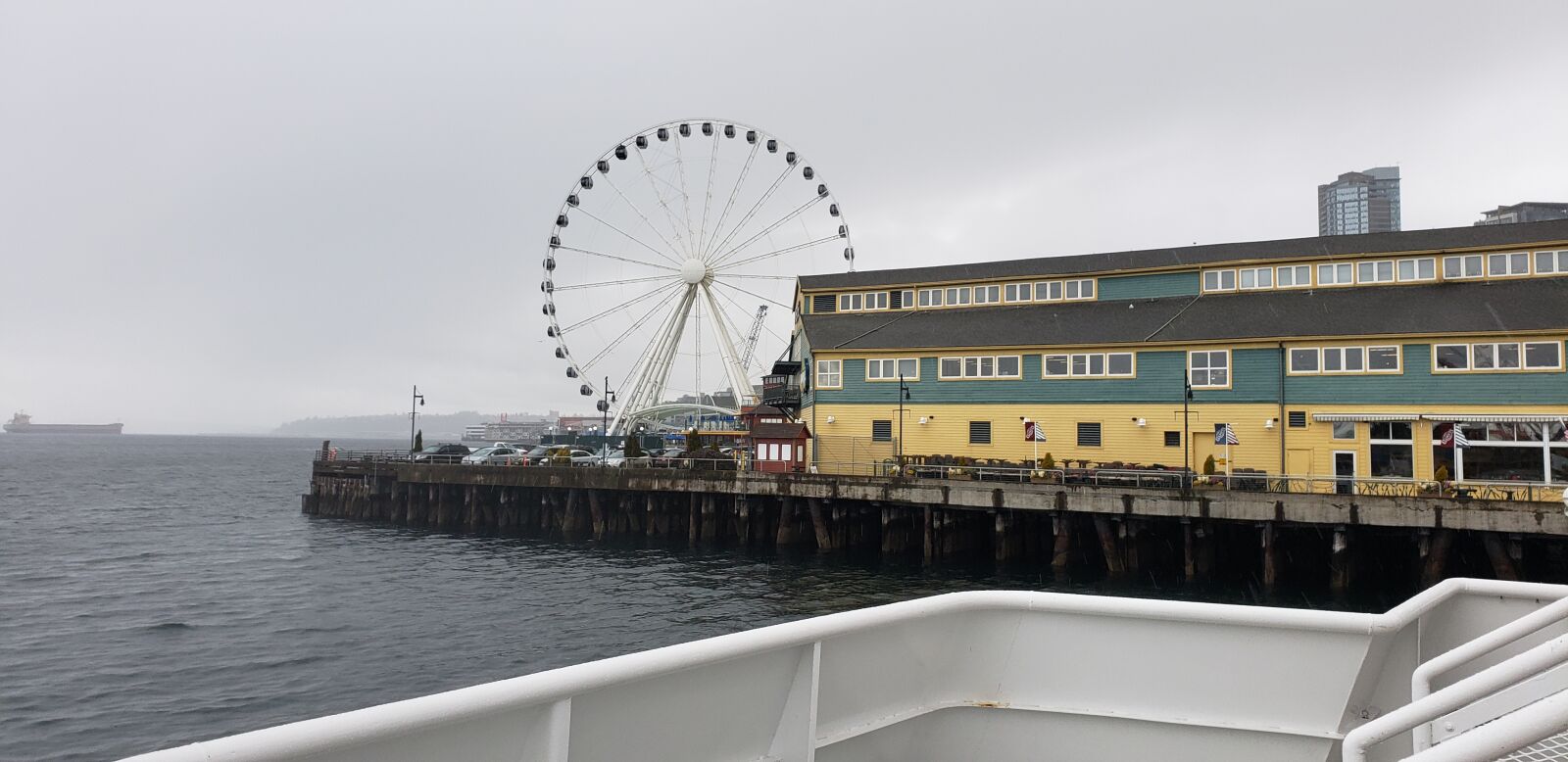 Samsung Galaxy S9 sample photo. Seattle, waterfront, ocean photography