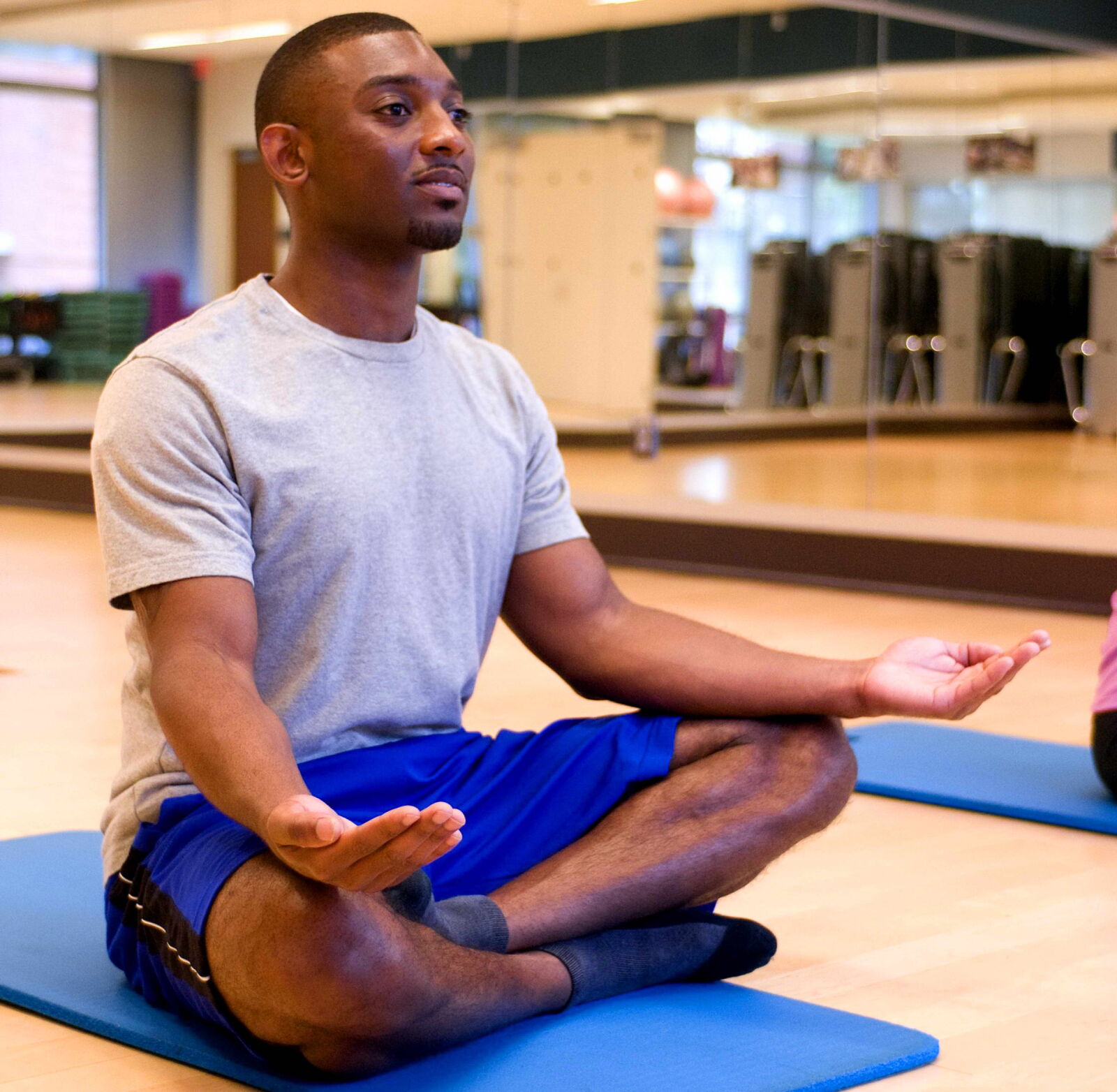 Nikon D300 sample photo. Yoga, class, cross, legged photography