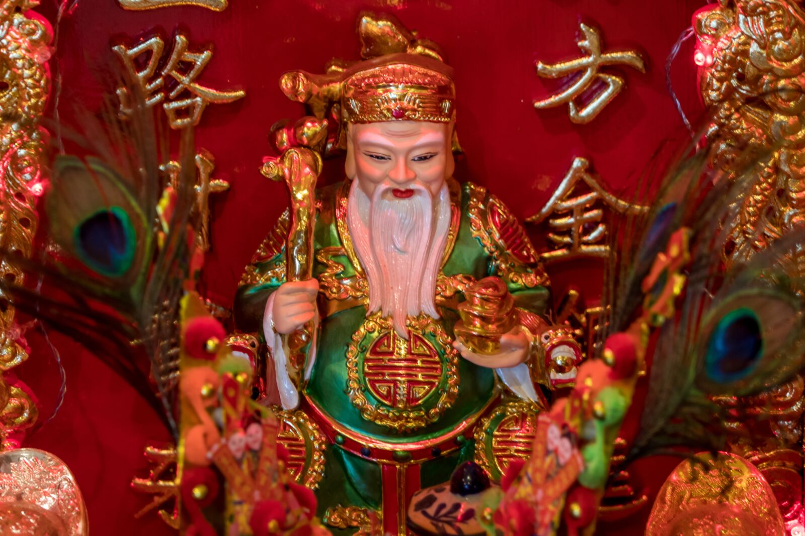 Sony a7R II + Sony FE 24-240mm F3.5-6.3 OSS sample photo. Thailand, temple, statue photography