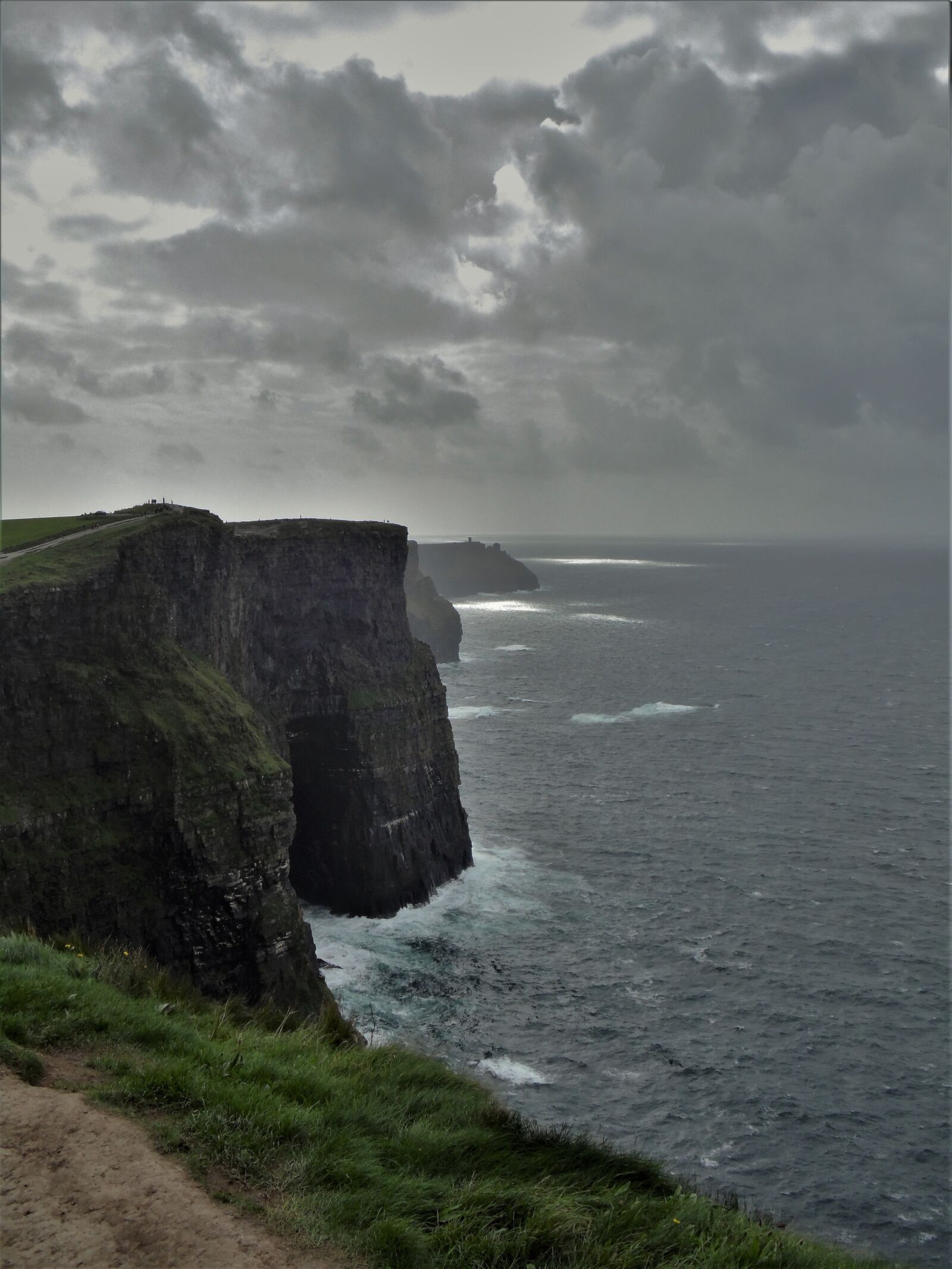 Samsung WB110/  WB111 sample photo. Ireland, cliffs of moher photography