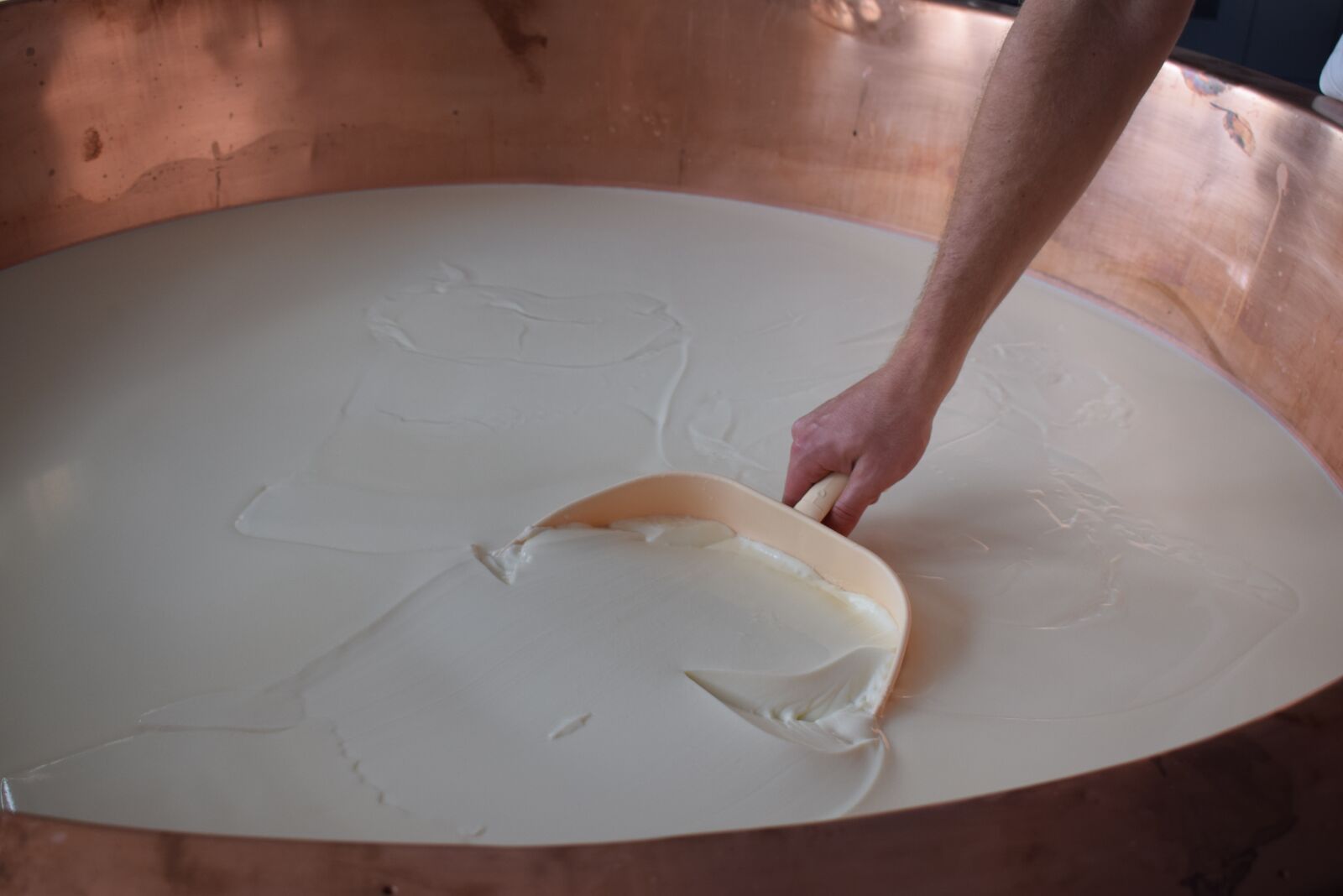 Nikon D5300 sample photo. Cheese, manufacturing, boiler photography