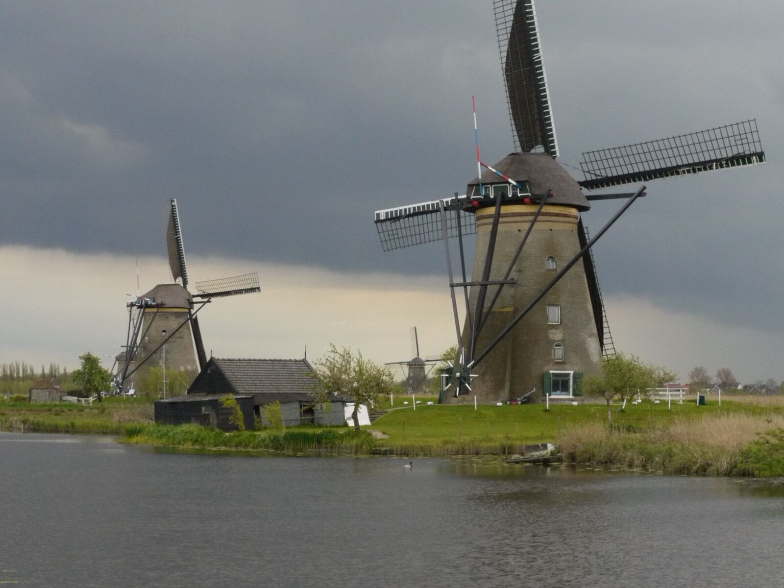 Panasonic Lumix DMC-GF1 sample photo. Windmill, bolnes, landscape photography