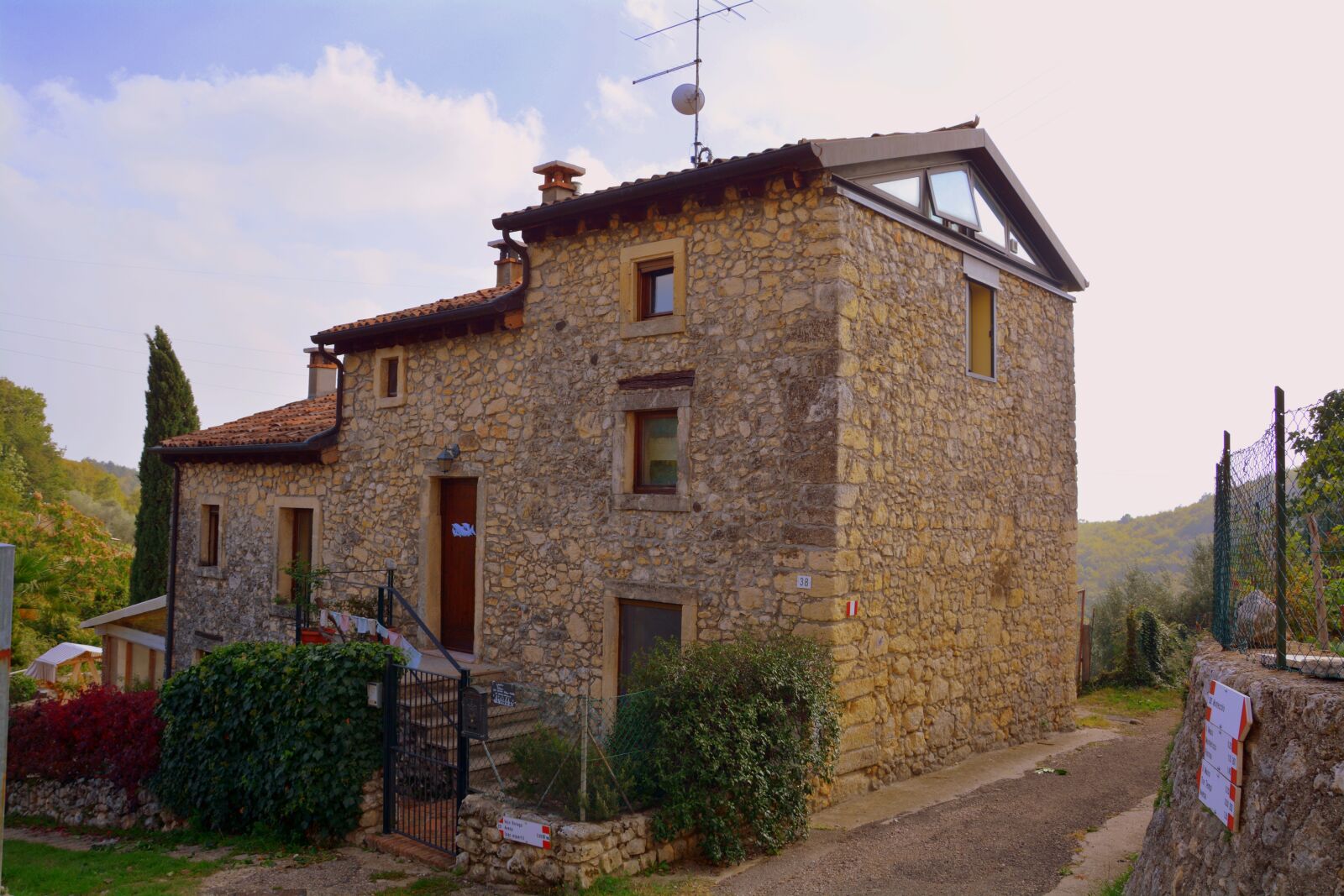 Nikon D7100 sample photo. House, stone, mountain photography