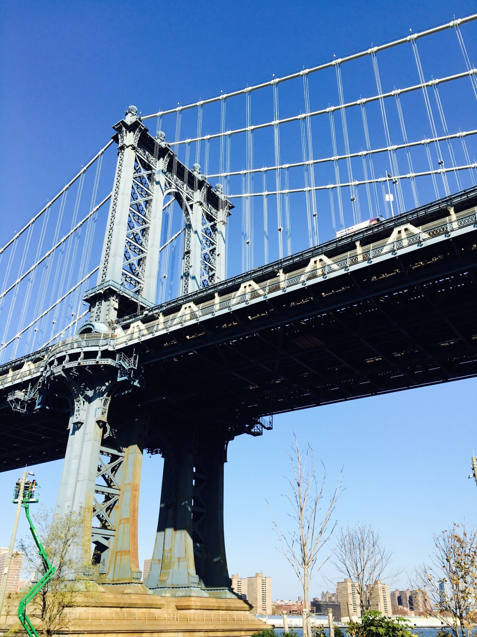 Apple iPhone 6s sample photo. Bridge, manhattan, landscape photography